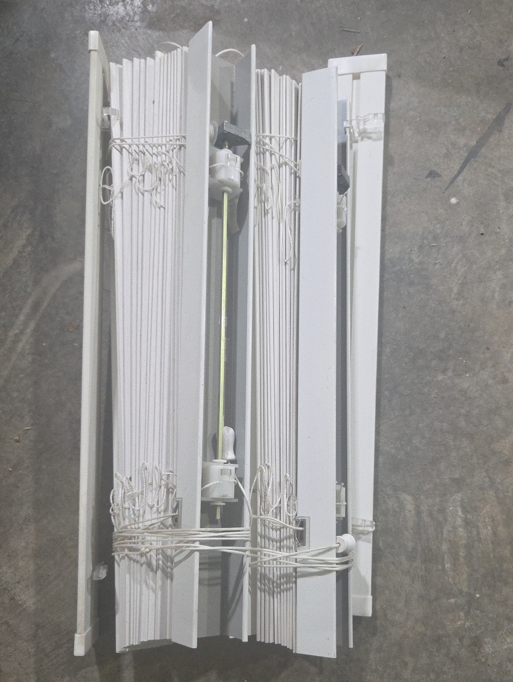 Set Of White Window Blinds Replacement - White